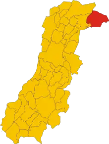 Localisation de Finale Emilia