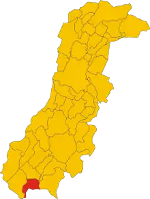 Localisation de Fiumalbo