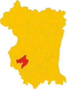 Localisation de Fontanafredda