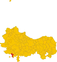 Localisation de Giuliana