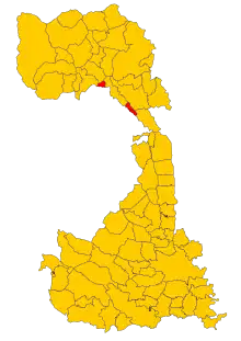 Localisation de Guardabosone