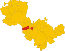 Localisation de Guardea