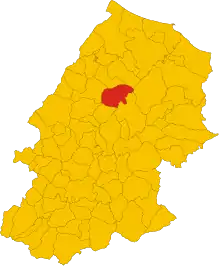 Localisation de Guardialfiera