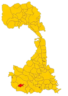 Localisation de Lamporo