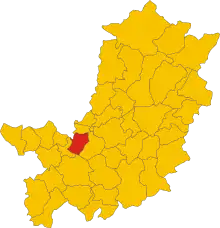 Localisation de Lastra a Signa