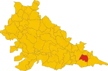 Localisation de Magnacavallo