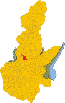 Localisation de Marcheno