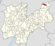 Localisation de Mazzin