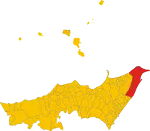 Localisation de Messine