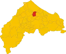 Localisation de Morro d'Alba