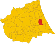 Localisation de Morro d'Oro