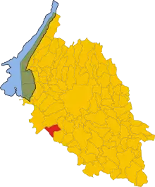 Localisation de Mozzecane