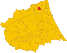 Localisation de Nereto