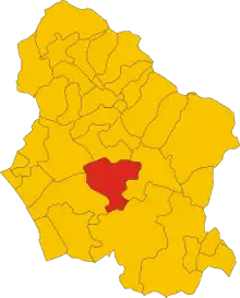 Localisation de Pescaglia