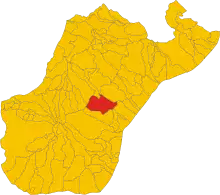 Localisation de Platì