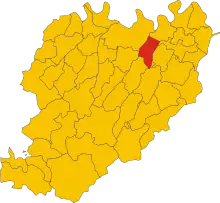 Localisation de Pontenure