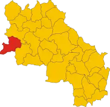 Localisation de Radicondoli