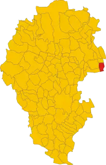 Localisation de Rossano Veneto