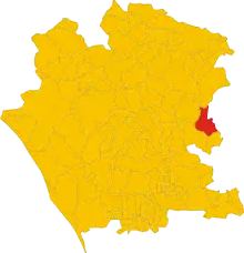 Localisation de Ruviano