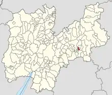 Localisation de Samone