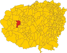 Localisation de San Damiano Macra