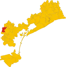 Localisation de Santa Maria di Sala