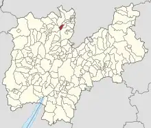 Localisation de Sanzeno