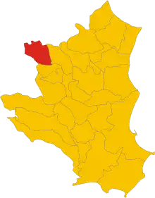 Localisation de Savelli