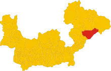 Localisation de Sondalo