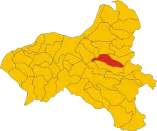 Localisation de Vazzano