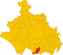 Localisation de Vejano