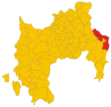 Localisation de Villaputzu