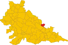 Localisation de Villimpenta