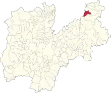 Localisation de Vigo di Fassa