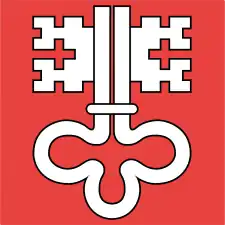 Les couleurs cantonales sont le rouge et le blancUsage des drapeaux,étendards et fanions (Règlement sur les drapeaux) - Règlement 51.340 f, Armée suisse, p.&nbsp;58, consulté le 24 juillet 2017