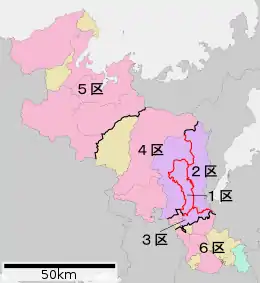 Carte de la circonscription.