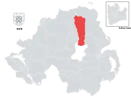 Carte de la circonscription.