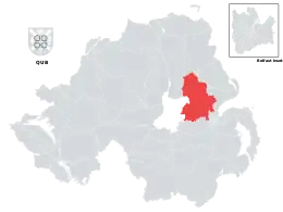 Carte de la circonscription.