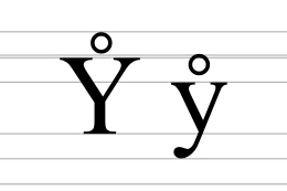 Image illustrative de l’article Y̊