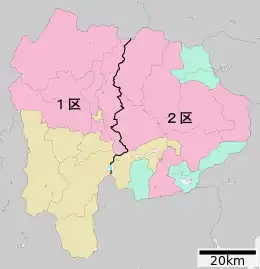 Carte de la circonscription.