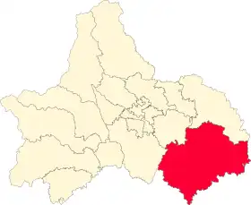 Localisation de Jiǎnyáng