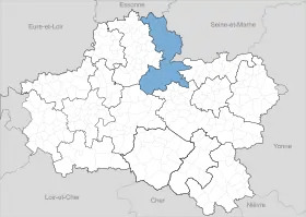 Localisation de Communauté de communes du Pithiverais Gâtinais