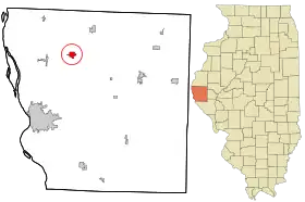 Localisation de Mendon