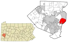 Localisation de Monroeville