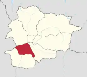 Localisation de Andorre-la-Vieille