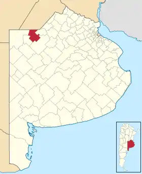 Localisation de General Pinto