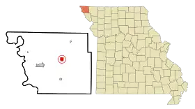 Localisation de Tarkio