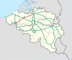 Image illustrative de l’article Autoroute A14 (Belgique)