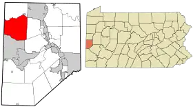 Localisation de South Beaver Township