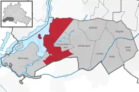 Localisation de Berlin-Nikolassee